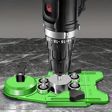 Load image into Gallery viewer, Saker Adjustable Drill Bit Hole Saw Guide Jig