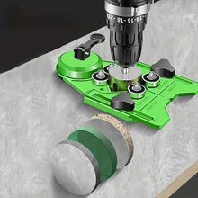 Load image into Gallery viewer, Saker Adjustable Drill Bit Hole Saw Guide Jig