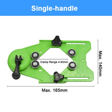 Load image into Gallery viewer, Saker Adjustable Drill Bit Hole Saw Guide Jig