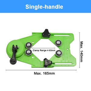 Saker Adjustable Drill Bit Hole Saw Guide Jig